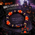 Halloween Crystal Beaded Bracelet – Holiday Gift