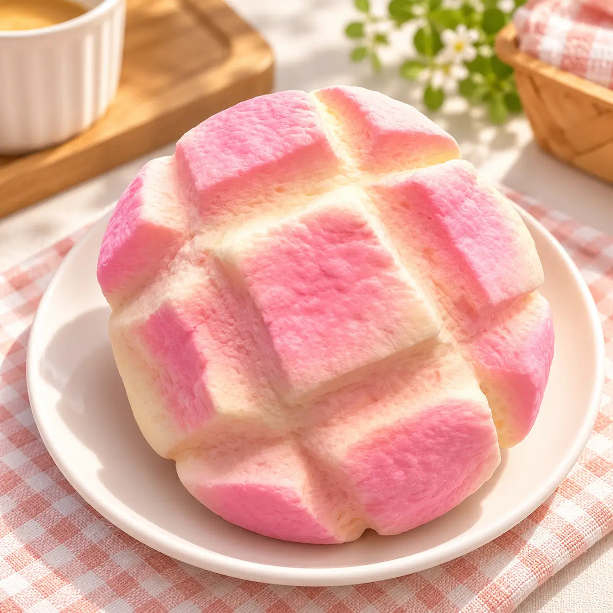 Pineapple Bun Squishy Stress Relief Toy  Slow-Rising
