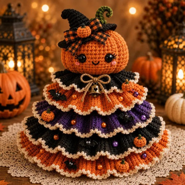 🎃 Halloween Crochet Tabletop Decor DIY Kit