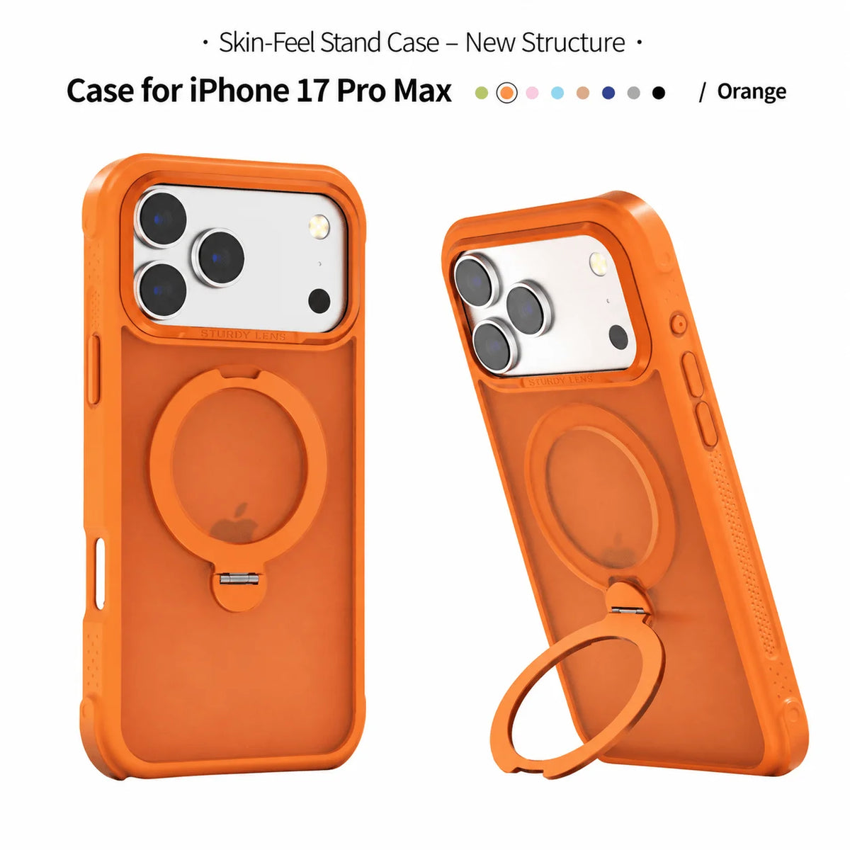 360° Rotating Magnetic Stand Phone Case for iPhone & Samsung