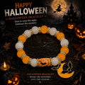 Halloween Crystal Beaded Bracelet – Holiday Gift