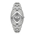 Rhombus Crystal Dial Link Bracelet Watch