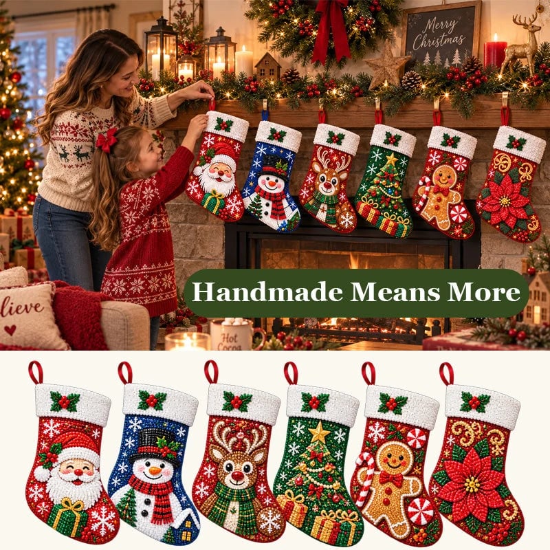 DIY Diamond PaintingChristmas Stocking Kit