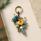 Pomegranate Charm (Floral Glaze Blue)