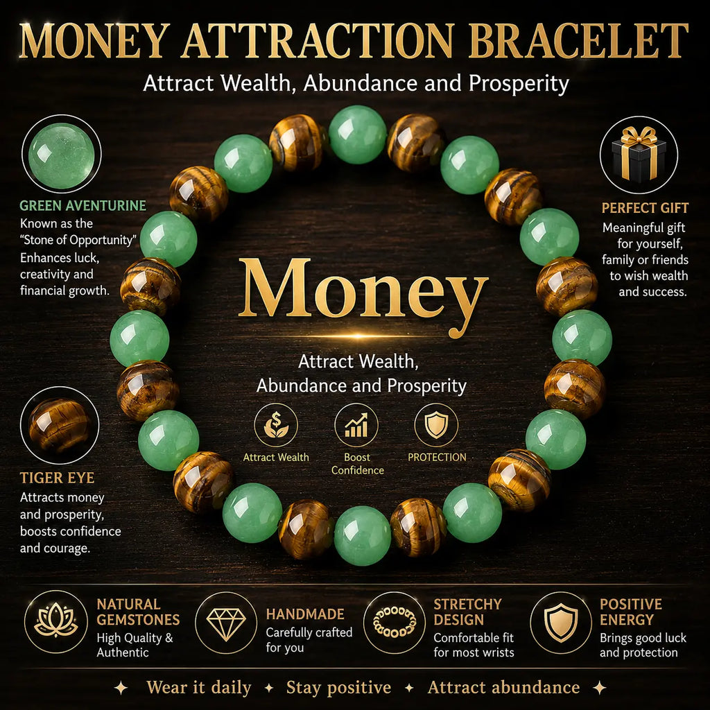 Arpurraina Money Attraction Beaded Bracelet