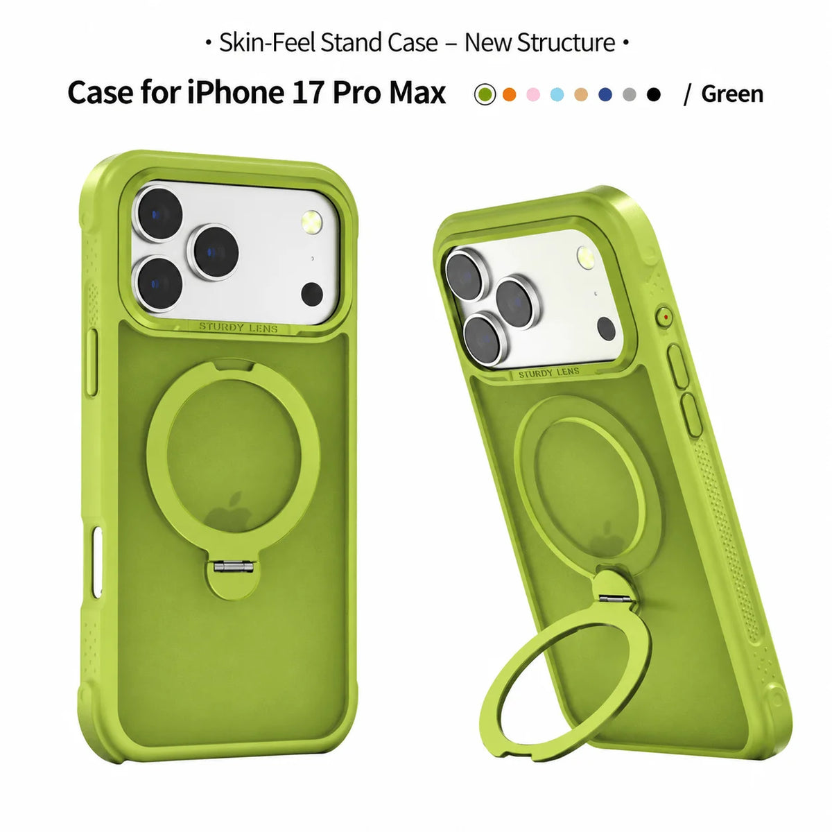 360° Rotating Magnetic Stand Phone Case for iPhone & Samsung