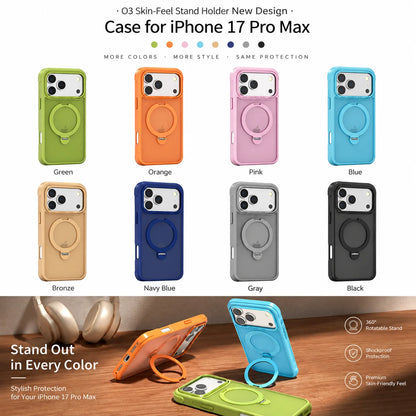 360° Rotating Magnetic Stand Phone Case for iPhone & Samsung